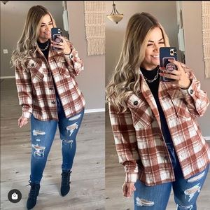 Pumpkin spice Shacket NEW